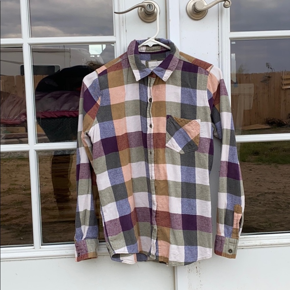 Button up flannel.